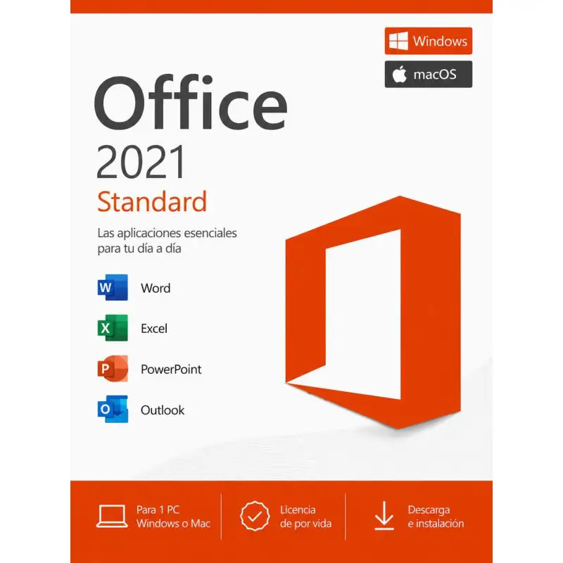 Microsoft Office 2021 Standard para Windows y MacOS