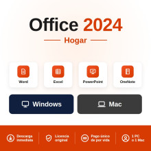 Office 2024 Hogar - 1 PC / Mac