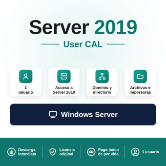 Windows Server 2019 User CAL – 1 Usuário