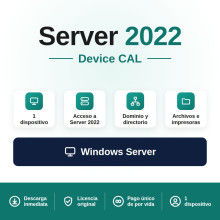 Windows Server 2022 Device CAL - 1 dispositivo