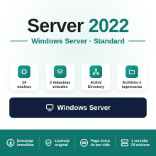Windows Server 2022 Standard - 24 cores