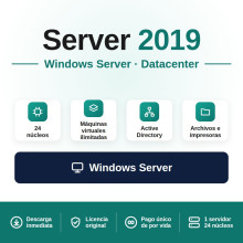 Windows Server 2019 Datacenter - 24 cores