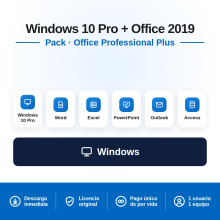 Windows 10 PRO + Office 2019 PRO PLUS