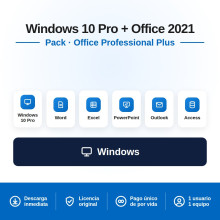 Windows 10 PRO + Office 2021 PRO PLUS