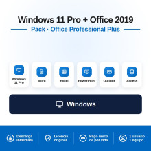 Windows 11 PRO + Office 2019 PRO PLUS