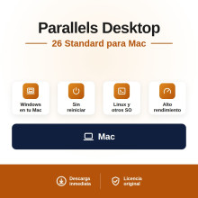 Parallels Desktop 26 Standard para Mac