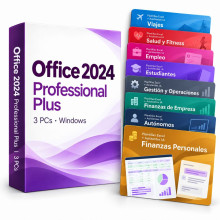 Office 2024 Professional Plus para 3 PCs