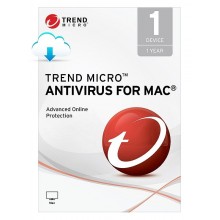 Trend micro antivirus for Mac  1 Mac - 1 año
