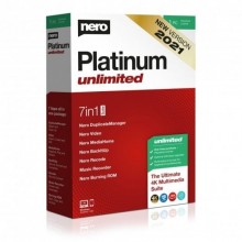 Nero Platinum Unlimited - 7 en 1 Suite - 1 PC - 1 año