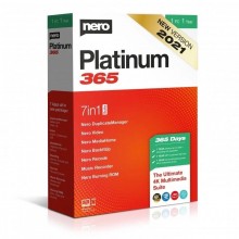 Nero Platinum 365 - 7 en 1 Suite - 1 PC - 1 año