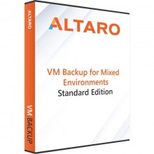 Altaro VM Backup for Mixed Environments (Hyper-V & VMware) - incluye 1 año de SMA