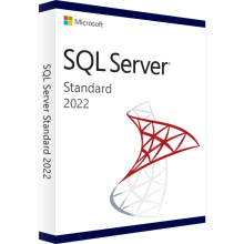 Microsoft SQL Server 2022 Standard License - 24 cores - Unlimited Users