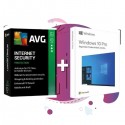Windows 10 Pro + Avg Internet Security