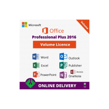 Licencia de Volumen de Office 2016 Professional Plus para Windows 7/8/10/11 o Windows Server 2016/2019/2022