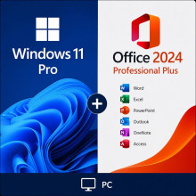 Windows 11 PRO + Office 2024 PRO PLUS