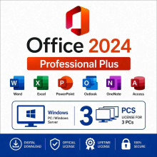 Office 2024 Professional Plus - 3 PCs