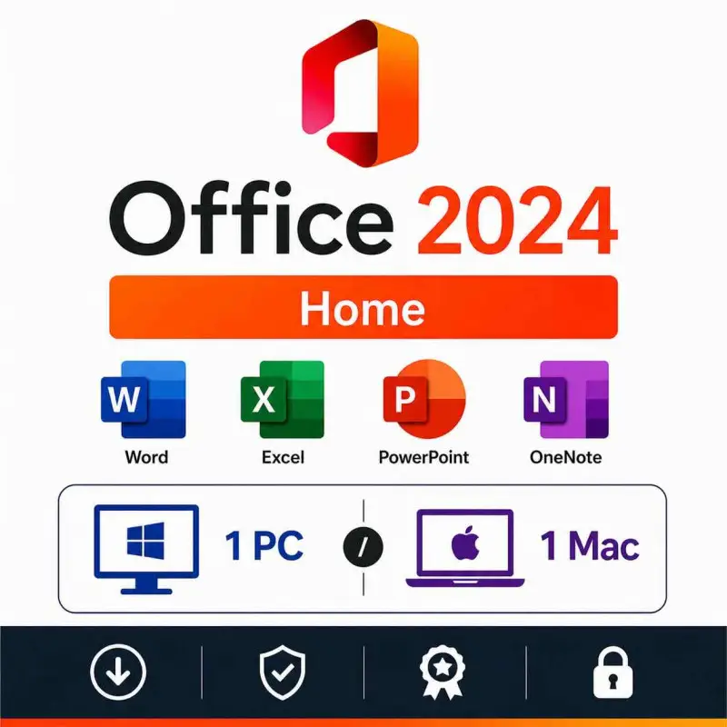 Microsoft Office 2024 Hogar - 1 PC / Mac